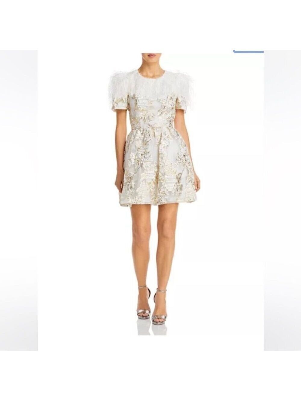NWT Black Halo Chadwick Mini DressSize 14